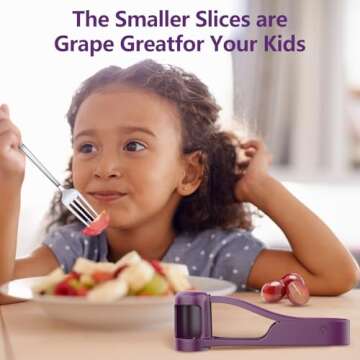 PathVenture Grape Cutter: Stainless Steel Blades for Effortless Slicing