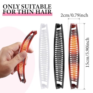 WILLBOND Banana Clip Set - Versatile Hair Accessories for Women