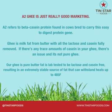 Gourmet Grassfed Ghee: High Temp Cooking & Baking Essential