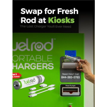 FuelRod USB-C Charger Kit - 2 Pack with Cables