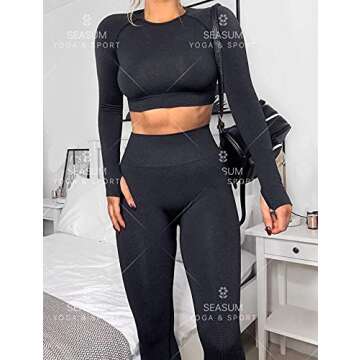 High Waisted Seamless Leggings For Women That Lift