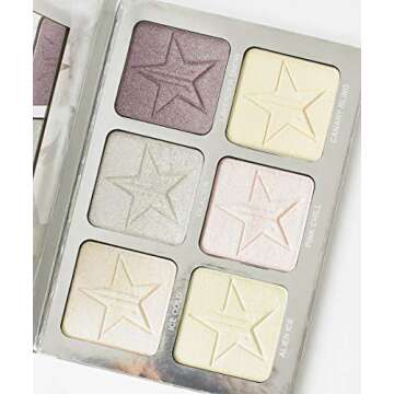 Jeffree Star Platinum Ice Skin Frost Pro Palette - Glitter