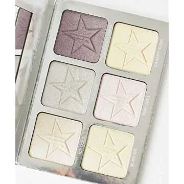 Jeffree Star Platinum Ice Skin Frost Pro Palette - Glitter