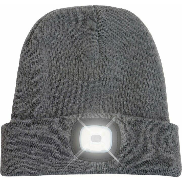 LED Beanie Hat for Outdoor Safety - Head Lightz