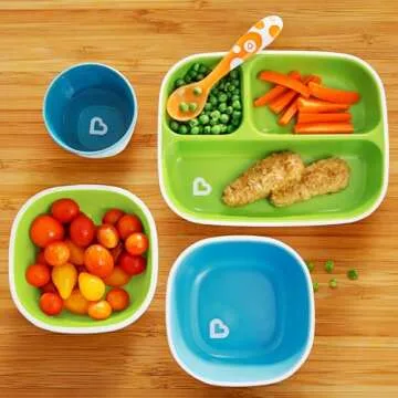Munchkin® Splash™ Toddler Dining Set - Safe & Practical