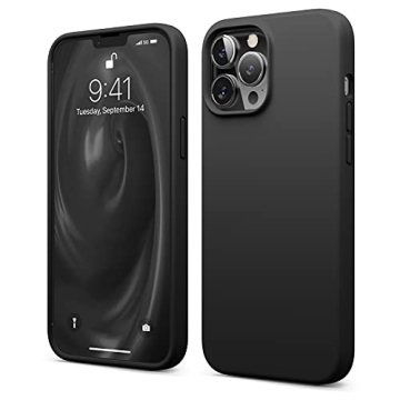 elago Compatible with iPhone 13 Pro Max Case, Liquid Silicone Case, Full Body Screen Camera Protecti...