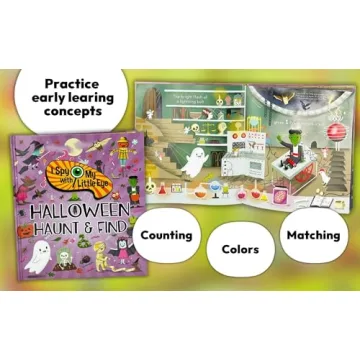 I Spy Halloween Haunt & Find Book for Kids