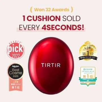 TIRTIR Base Makeup Routine - Red Cushion & Tone Up Essence