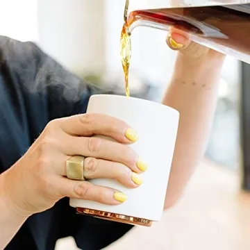 Fellow Monty Milk Art Cups Double Wall Latte Mug 11 oz