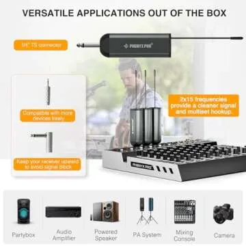 Phenyx Pro Dual Digital Wireless Microphone System