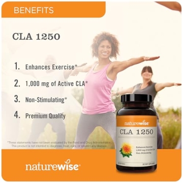 NatureWise CLA 1250 Weight Fitness Support Supplement
