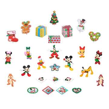 Disney Classic Advent Calendar, 32 pieces, Kids Toys for Ages 3 Up by Just Play