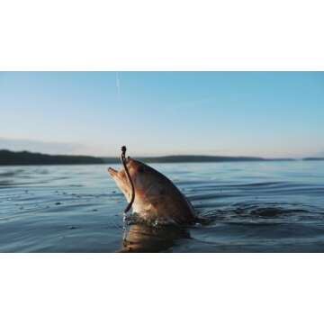 Berkley PowerBait® Bottom Hopper Fishing Bait, Methiolate, 6 1/4in | 16cm, Finesse Worm with Irresistible Flavor, Realistic Worm Profile, Lifelike Action, Ideal for Shaky Heads and Texas Rigs