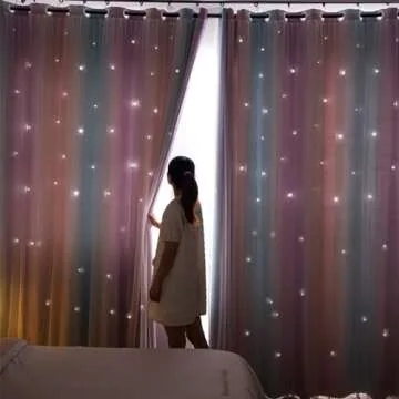 Colorful Yancorp Girls Curtains Room Darkening 108" Length