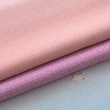 Yancorp Curtains for Girls Bedroom Kids Room Curtain Colorful Window Nursery Curtain 108 inches Length Room Darkening Grommet 2 Layers (Pink Purple, W52 X L108)