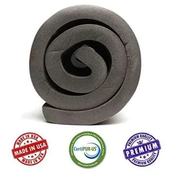 AKTRADING CO. CertiPUR-US Foam Cushion for Upholstery Needs