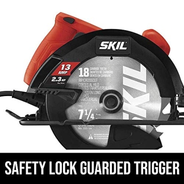 SKIL 5080-01 13-Amp Circular Saw Precision Power Red