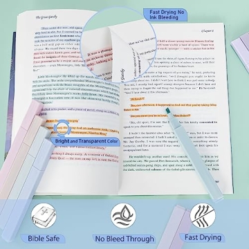 Xgunion Pastel Highlighters Set 12pcs Perfect for Bibles