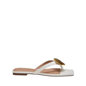 Stylish Katy Perry Camie Shell Flat Sandal for Summer