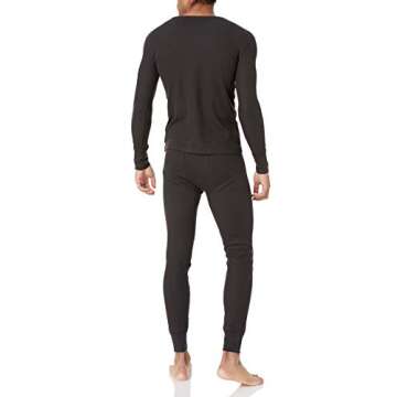 Fruit of the Loom Men's Thermal Underwear Set – Eco-Friendly Comfort