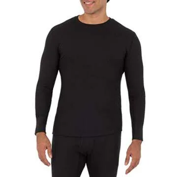 Fruit of the Loom Men's Thermal Underwear Set – Eco-Friendly Comfort
