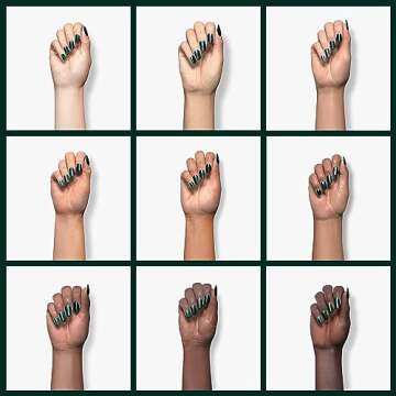 Beetles Green Gel Nail Polish, 15ML 0.51OZ Forest Green Color Soak Off UV Nail Lamp spring Gel Polish Nail Art Manicure Salon DIY Gel Nail Art Design Decoration at Home Valentine's Day Gift for Women