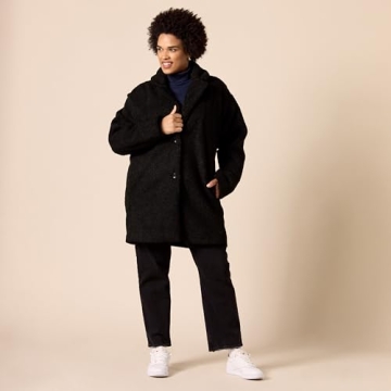 Amazon Essentials Oversized Teddy Bear Fleece Jacket