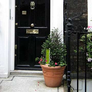 Slow Seep White Terracotta Vacation Plant Waterer 8 Pack Self Watering Stakes for Outdoor and Home Plants