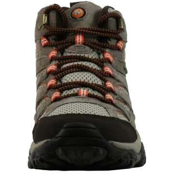 Merrell Women's Moab 2 Mid Waterproof Hiking Boot, Bungee Cord, 9 W US