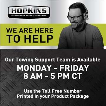 Hopkins Towing Solutions 08526 Never Fade Two Way Graduated Level, Black