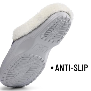 Fur Lined Waterproof Winter Clogs for Home & Outdoors