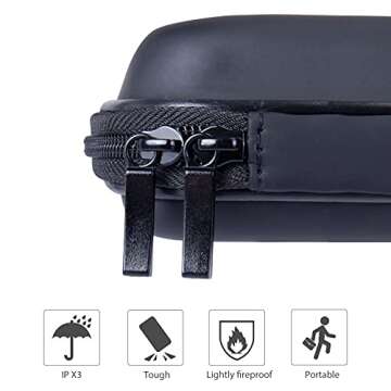 Hard Travel Case Replacement for WD My Passport Easystore 1TB 2TB 3TB 4TB USB 3.0 Portable External Hard Drive by co2CREA (Size 1)