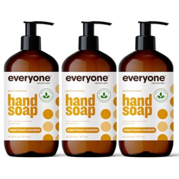 Everyone Liquid Hand Soap Pack of 3 Pure Essential Oils
