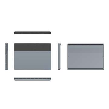 Ruchonin 2-in-1 13.5" 2.5K Dual Screen Touch Laptop Intel 12th Gen CPU Alder Lake-N N100 Windows 11 Home 16GB RAM 512GB SSD (Gray)