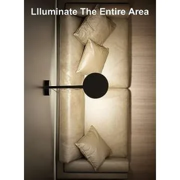 deeloop LED Wall Mounted Reading Light for Bed, Book Light for Wall Bedside Lamp with USB Output, 4 Hour Auto-Off Timer Lights，Eye-Caring Reading Lamp with 5 Dimmable 360° Gooseneck Headboard Light