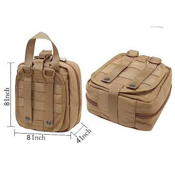 Durable Carlebben Rip-Away EMT Pouch 1000D with Medical Supplies