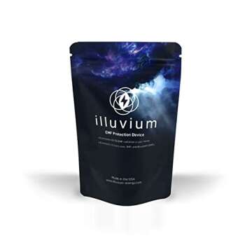 Illuvium EMF Home Protection Plug for Whole House Protection to Neutralize Harmful Incoherent Frequencies Anti Radiation 5G Device