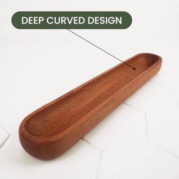 Elegant Mahogany Olive Tray Set | Handcrafted & Eco-Friendly