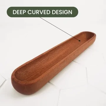 Elegant Mahogany Olive Tray Set | Handcrafted & Eco-Friendly