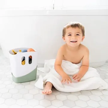 Ubbi Stand Up Bath Toy Organizer for Stress-Free Clean-Up