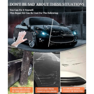 Car Scratch Remover Nano Sparkle Cloth - 4PCS