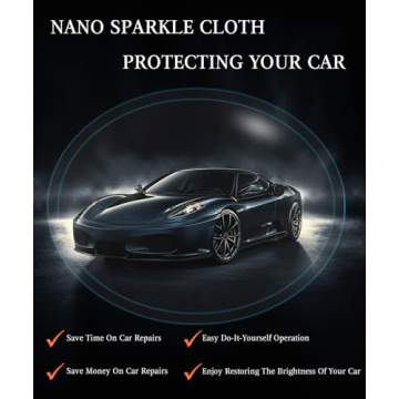 Car Scratch Remover Nano Sparkle Cloth - 4PCS