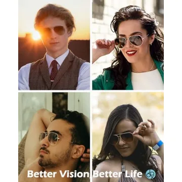 Stylish JOOX Polarized Aviator Sunglasses with UV400 Lens