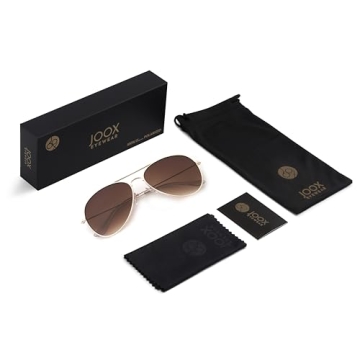 Stylish JOOX Polarized Aviator Sunglasses with UV400 Lens