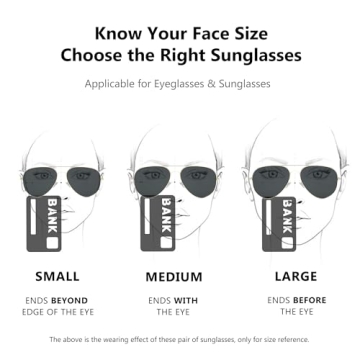 Stylish JOOX Polarized Aviator Sunglasses with UV400 Lens