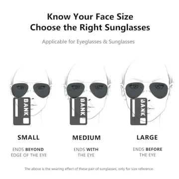 Stylish JOOX Polarized Aviator Sunglasses with UV400 Lens