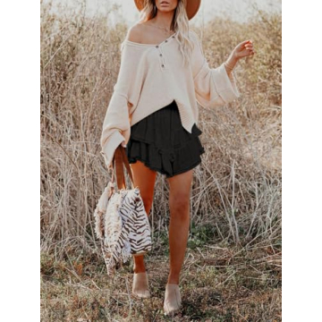 Stylish Aoudery Flowy Shorts for Summer Casual Wear