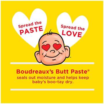 Boudreaux's Butt Paste Diaper Rash Ointment for Fast Relief