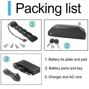 Unit Pack Power 48V Bike Battery - Reliable Power for E-Bikes