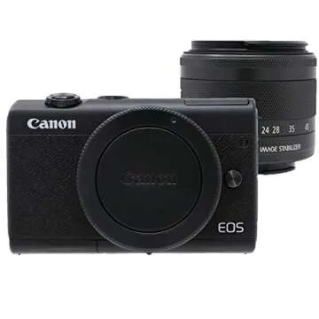 Canon EOS M200 Mirrorless Digital Camera Bundle with EF-M Lens